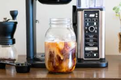 how to use ninja coffee maker over ice brew